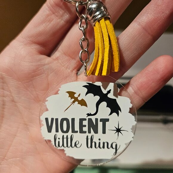 Violent Little Thing Keychain - Picture 4 of 4